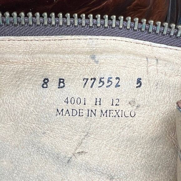 Frye Veronica Boots Women's Size 8 Brown Leather Back Zip Harness Buckle Riding - Picture 16 of 16